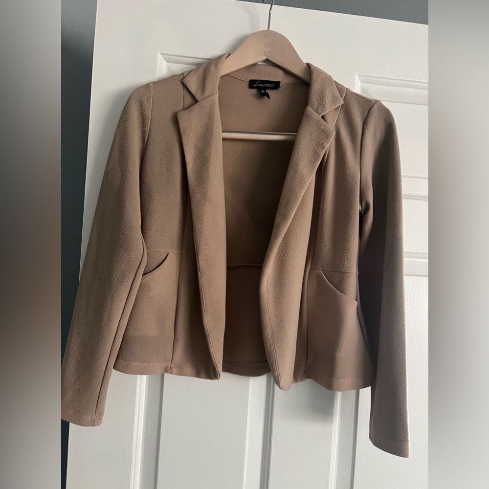 Tan Blazer (worn once)